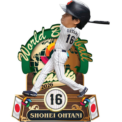 WORLD BASEBALL CLASSIC - 初の公式ボブルヘッド 【日本独自仕様 | 限定2000体】 SHOHEI OHTANI ： SAMURAI SPIRIT 2026