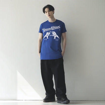 SHOHEI OHTANI 大谷翔平 (MLB 開幕記念 ) - YamamotoOhtani / フュージョンポーズ / RotoWear（ブランド） / Tシャツ / メンズ