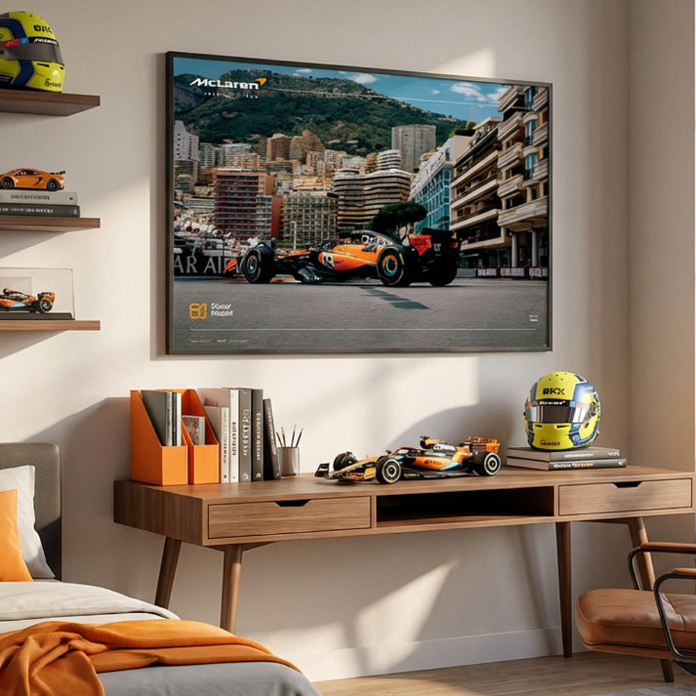 [Pre-order] FORMULA ONE (F1) - McLaren Piastri | Monaco GP / Poster