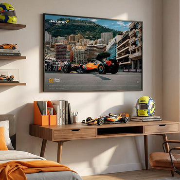 FORMULA ONE（F1） フォーァミュラワン - マクラーレン（McLaren）ピアストリ｜モナコGP / ポスター