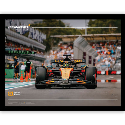 FORMULA ONE（F1） - マクラーレン（McLaren）ピアストリ｜メルボルンGP アートフレーム