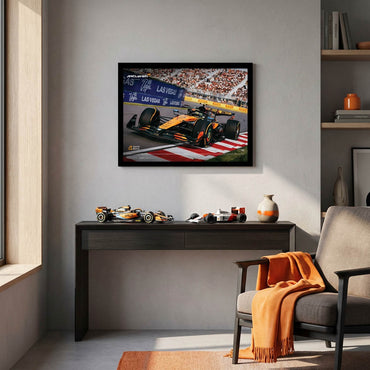 FORMULA ONE（F1） フォーァミュラワン - マクラーレン（McLaren）ノリス｜ラスベガスGP アートフレーム / インテリア額