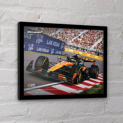 [Pre-order] FORMULA ONE (F1) - McLaren Norris | Las Vegas GP Art Frame / Interior Frame
