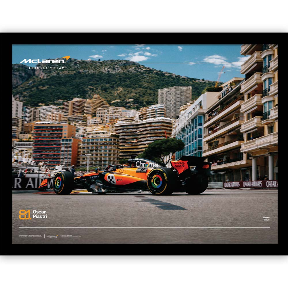 FORMULA ONE（F1） - マクラーレン（McLaren）ピアストリ｜モナコGP アートフレーム