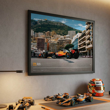 FORMULA ONE（F1） フォーァミュラワン - マクラーレン（McLaren）ピアストリ｜モナコGP アートフレーム / インテリア額