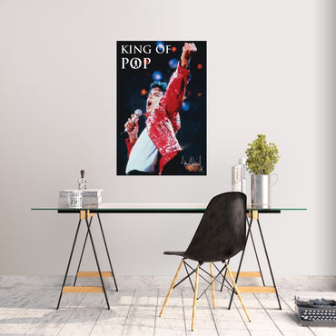 MICHAEL JACKSON マイケルジャクソン - KING OF POP / Memorial Limited Edition / ポスター