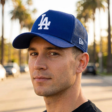 LOS ANGELES DODGERS（MLB） ロサンゼルスドジャース - 9FORTY A-Frame Trucker Cap LOSDOD / NEW ERA（ブランド） / キャップ / メンズ