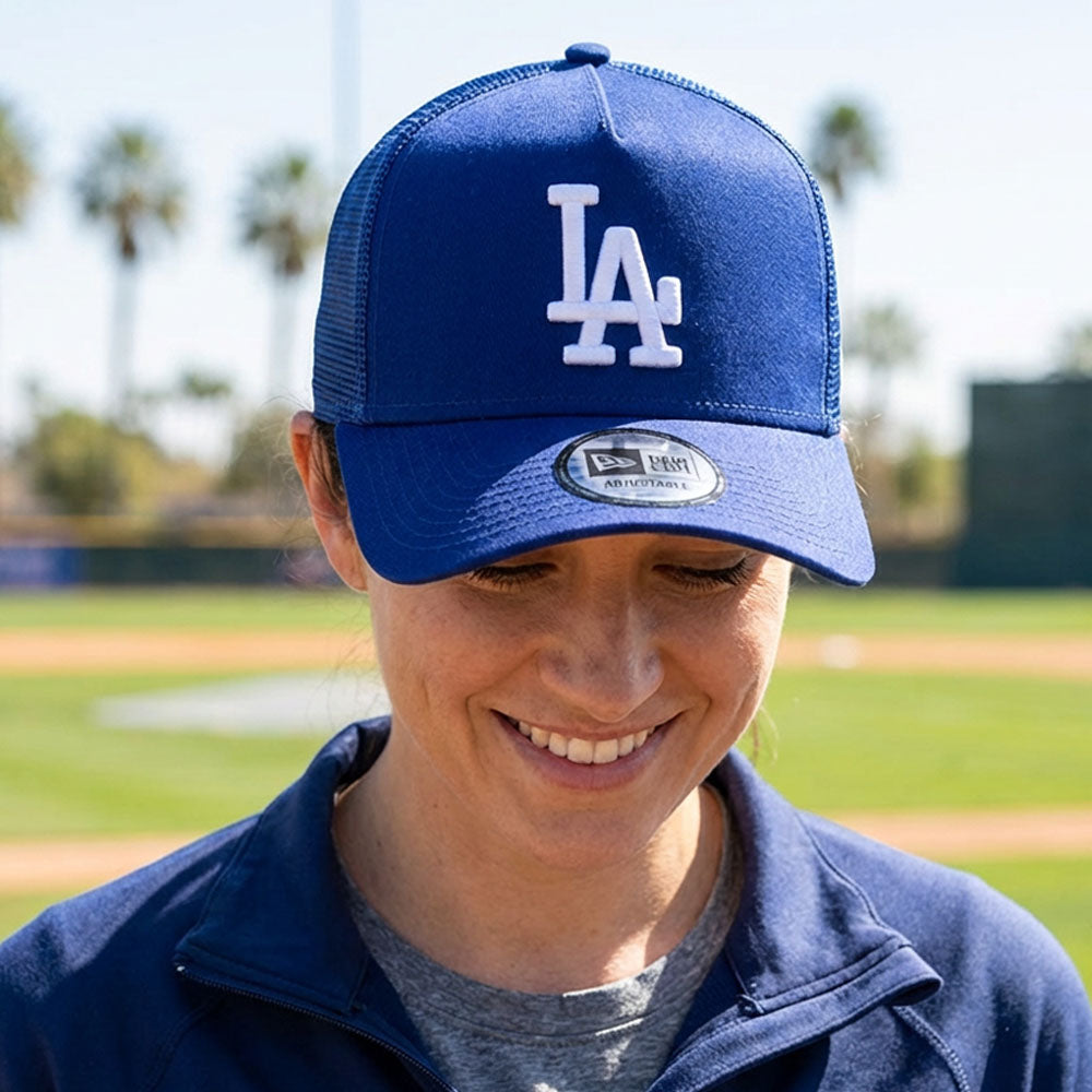 LOS ANGELES DODGERS（MLB） ロサンゼルスドジャース - 9FORTY A-Frame Trucker Cap LOSDOD / NEW ERA（ブランド） / キャップ / メンズ