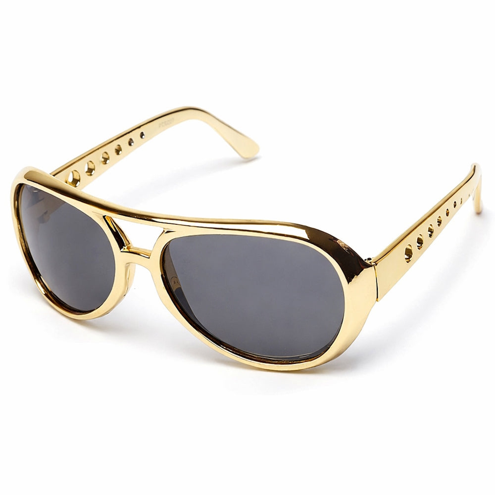 ELVIS PRESLEY - SUNGLASSES ELVIS GOLD / キング・オブ・ロック スタイル復刻モデル