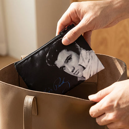 ELVIS PRESLEY エルヴィスプレスリー (EPiC 映画 公開 記念 ) - Black & White Photo / Makeup Pouch / ポーチ