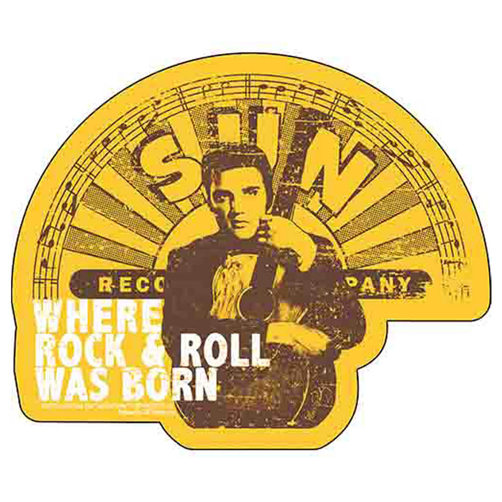 ELVIS PRESLEY エルヴィスプレスリー - R&R Born / ステッカー 【公式