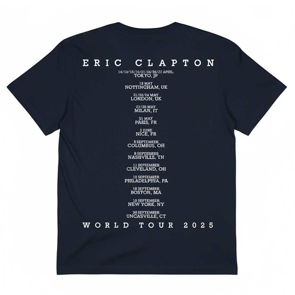 ERIC CLAPTON エリッククラプトン - Slowhand Tour 2025 / Tシャツ / メンズ