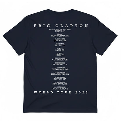 ERIC CLAPTON エリッククラプトン - Slowhand Tour 2025 / Tシャツ / メンズ