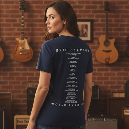 ERIC CLAPTON エリッククラプトン - Slowhand Tour 2025 / Tシャツ / メンズ