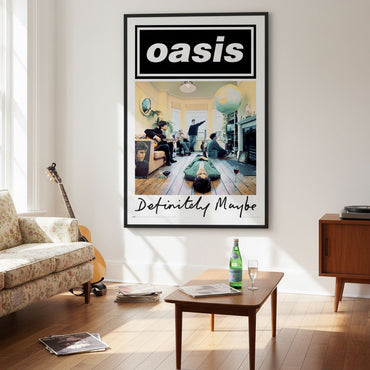 OASIS オアシス (映画「オアシス：ドント・ルック・バック・イン・アンガー」公開 ) - DEFINITELY MAYBE / ポスター