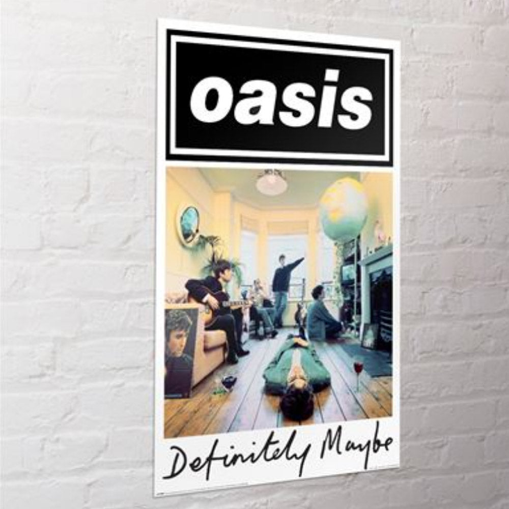 OASIS オアシス (結成 35周年 ) - DEFINITELY MAYBE / ポスター
