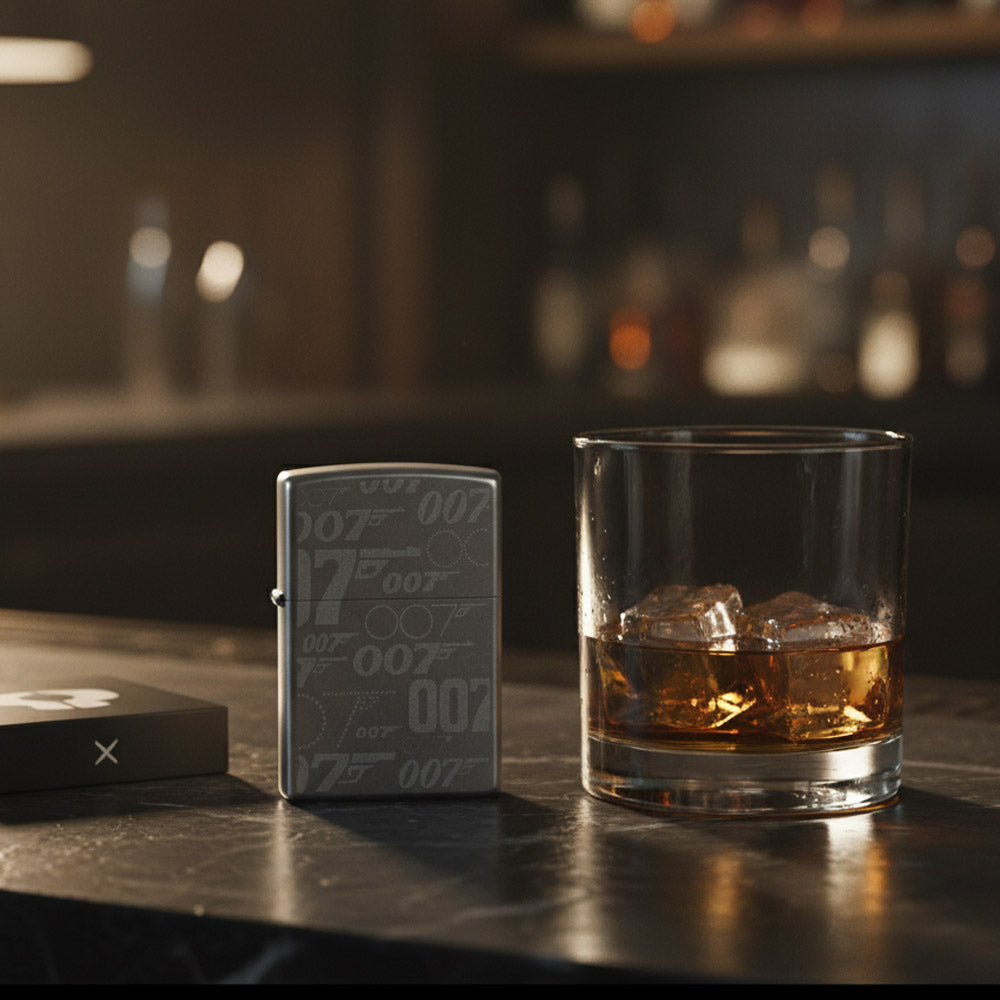 JAMES BOND ジェームズボンド - 007 Design Zippo Lighter / ライター