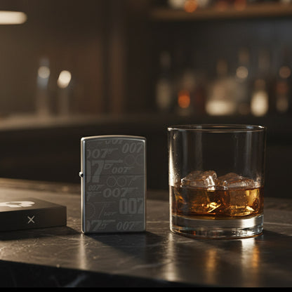 JAMES BOND ジェームズボンド - 007 Design Zippo Lighter / ライター