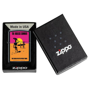 THE ENDLESS SUMMER エンドレスサマー (60周年 ) - Black Matte Zippo Lighter / ライター