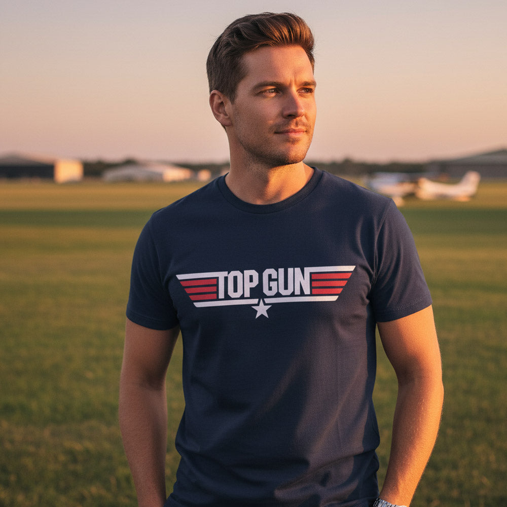 TOP GUN トップガン (公開 40周年 ) - LOGO / Tシャツ / メンズ