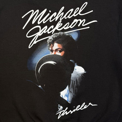 【予約商品】 MICHAEL JACKSON マイケルジャクソン - Thriller Hat Poses / アームプリントあり / バックプリントあり / パーカー・スウェット / メンズ