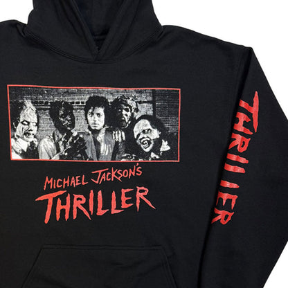 MICHAEL JACKSON マイケルジャクソン - Thriller Zombies / アームプリントあり / バックプリントあり / パーカー・スウェット / メンズ
