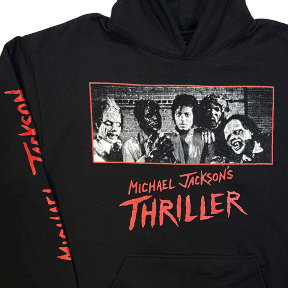 MICHAEL JACKSON マイケルジャクソン - Thriller Zombies / アームプリントあり / バックプリントあり / パーカー・スウェット / メンズ