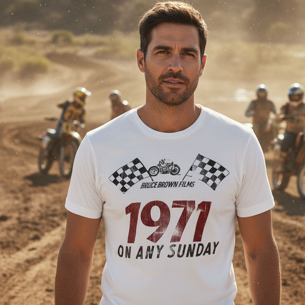 【予約商品】 ON ANY SUNDAY 栄光のライダー (55周年 ) - 1971 / Tシャツ / メンズ