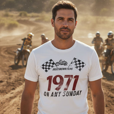 ON ANY SUNDAY 栄光のライダー (55周年 ) - 1971 / Tシャツ / メンズ