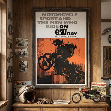 ON ANY SUNDAY 栄光のライダー (55周年 ) - On Any Sunday / ポスター