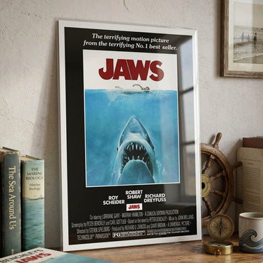 JAWS ジョーズ - JAWS / バックボード入り / コレクターズ仕様ミニ / ポスター