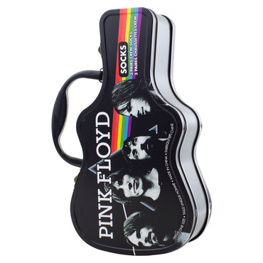 PINK FLOYD ピンクフロイド - Logos / GUITAR TIN SOCK BOX / 3足セット / ソックス / メンズ