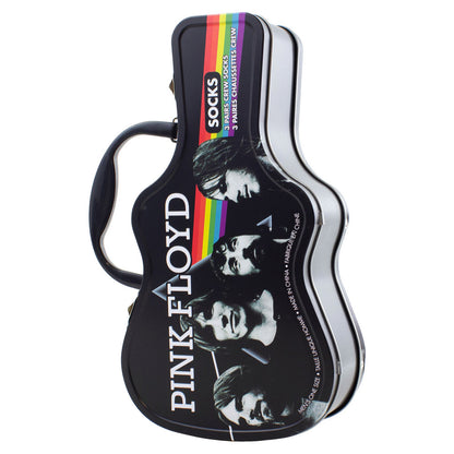 PINK FLOYD ピンクフロイド - Logos / GUITAR TIN SOCK BOX / 3足セット / ソックス / メンズ