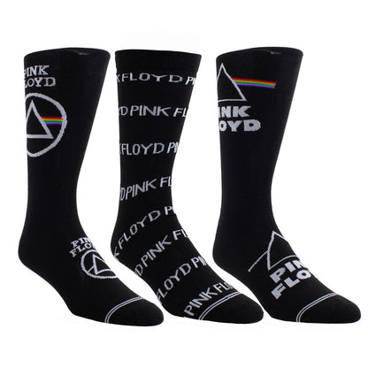 PINK FLOYD ピンクフロイド - Logos / GUITAR TIN SOCK BOX / 3足セット / ソックス / メンズ