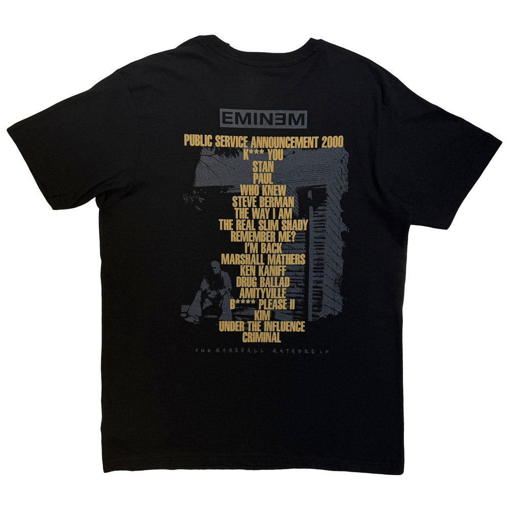 EMINEM エミネム - The Marshall Mathers LP / バックプリントあり / Tシャツ / メンズ