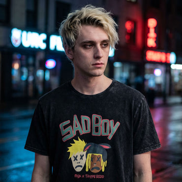 MACHINE GUN KELLY マシンガンケリー (SUMMER SONIC 2026 出演 ) - Sad Boy / Stone Wash / Tシャツ / メンズ