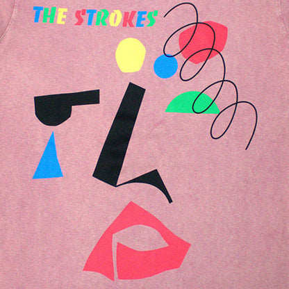 THE STROKES (Performing at SUMMER SONIC 2026) - Abstract Face / Stone Wash / T-shirt / Men's