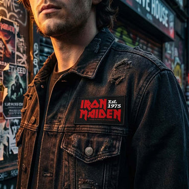 IRON MAIDEN アイアンメイデン (11月 来日 記念 ) - Est 1975 / ワッペン