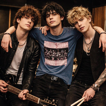 ROLLING STONES ローリングストーンズ (7月 新譜 記念 ) - Voodoo Skulls （復刻ツアーTシリーズ） / Stone Wash / Tシャツ / メンズ