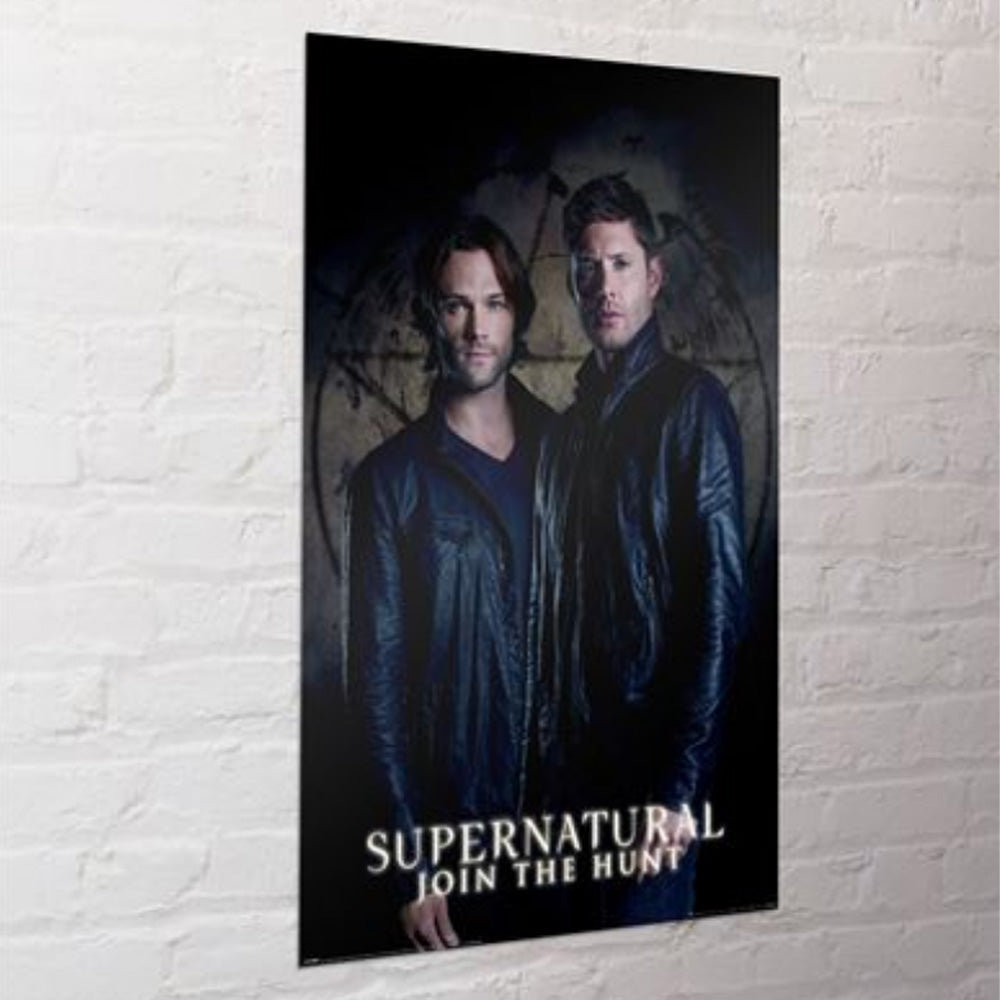 スーパーナチュラル展 限定ポスター SUPERNATURAL スーパーナチュラル (放送 20周年 ) - JOIN THE HUNT