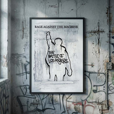 RAGE AGAINST THE MACHINE レイジアゲインストザマシーン - THE BATTLE FOR LOS ANGELES / ポスター