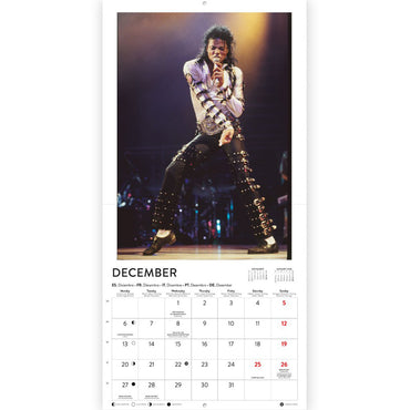 【予約商品】 MICHAEL JACKSON マイケルジャクソン - 2027 CALENDAR / スクエア / カレンダー・ダイアリー