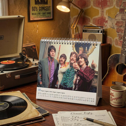 【予約商品】 THE BEATLES ビートルズ (来日 60周年 ) - 2027 DESK CALENDAR / 卓上 / カレンダー・ダイアリー
