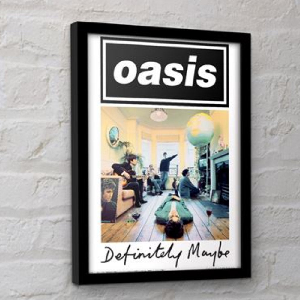 OASIS オアシス (結成 35周年 ) - DEFINITELY MAYBE &frasl; インテリア額