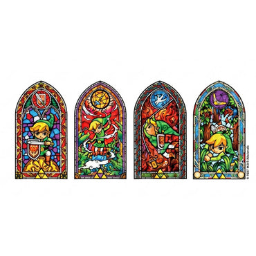 THE LEGEND OF ZELDA ゼルダの伝説 (40周年 ) - STAINED GLASS / マグカップ