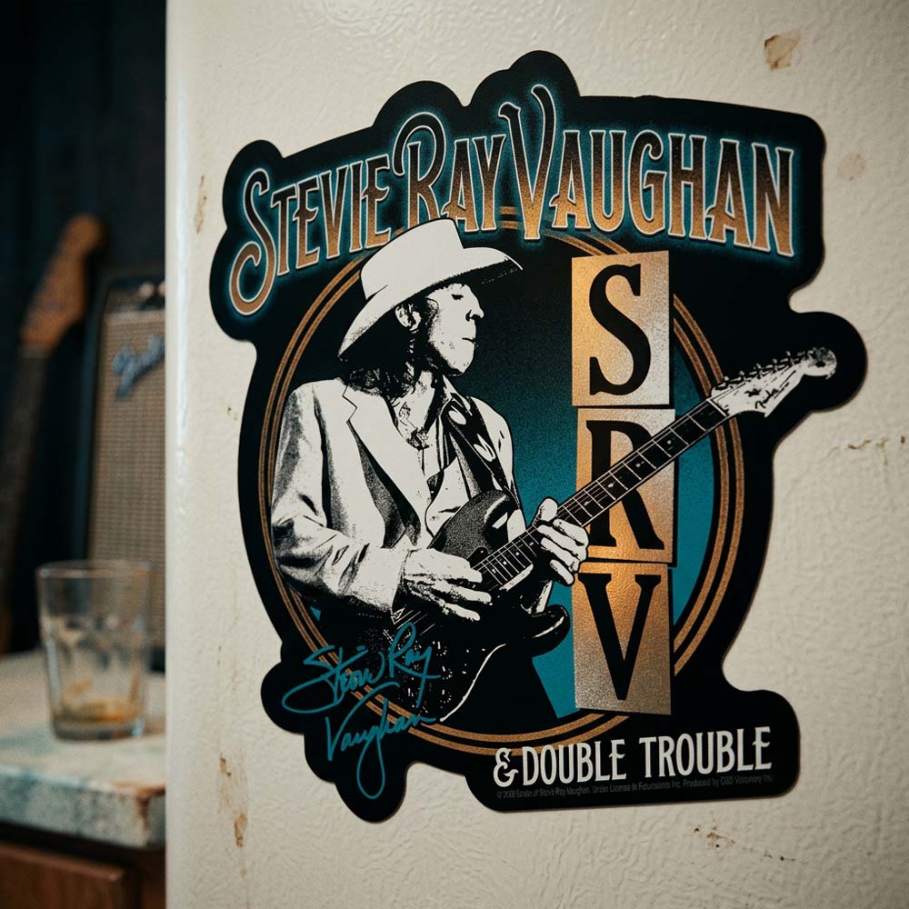 STEVIE RAY VAUGHAN スティーヴィーレイヴォーン - Circle Shot / ステッカー