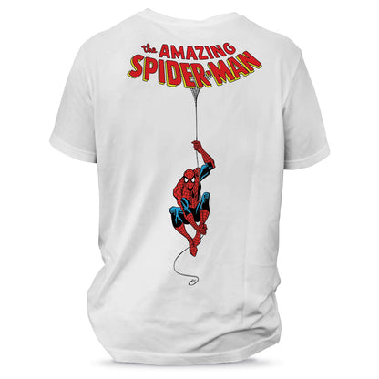 SPIDERMAN スパイダーマン (ブランド・ニュー・デイ 公開 ) - SPIDER-MAN HANGIN' / バックプリントあり / Tシャツ / メンズ