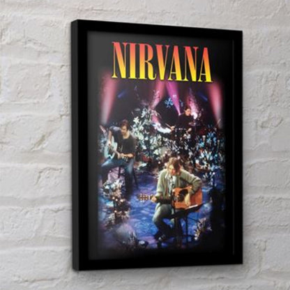 NIRVANA ニルヴァーナ (Nevermind 35周年 ) - UNPLUGGED / インテリア額