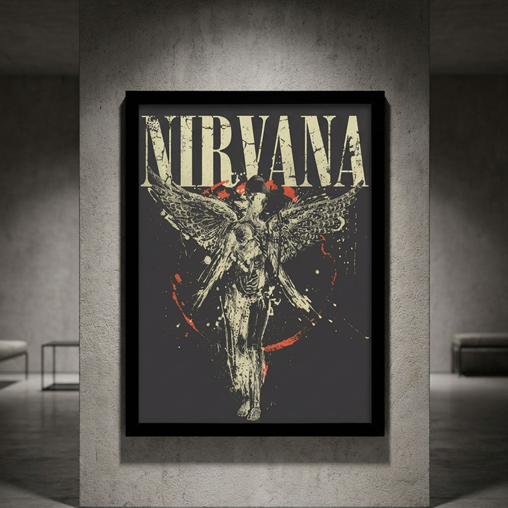 NIRVANA ニルヴァーナ (Nevermind 35周年 ) - WINGS / インテリア額