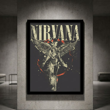 NIRVANA ニルヴァーナ (Nevermind 35周年 ) - WINGS / インテリア額